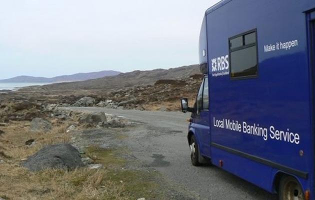 RBS Mobile Banking van