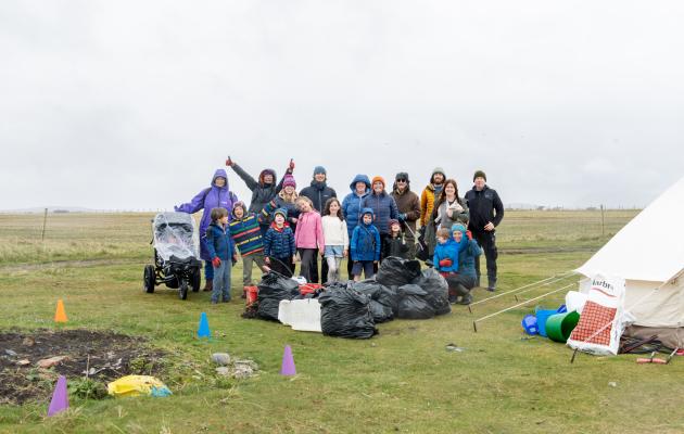 Beach clean 